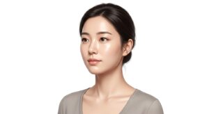 시술 후 평온하게 회복 중인 여성의 모습