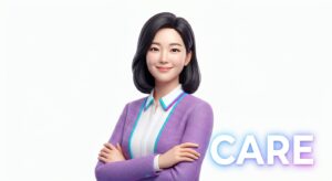시술 후 건강하고 평온한 상태를 상징하는 여성의 모습